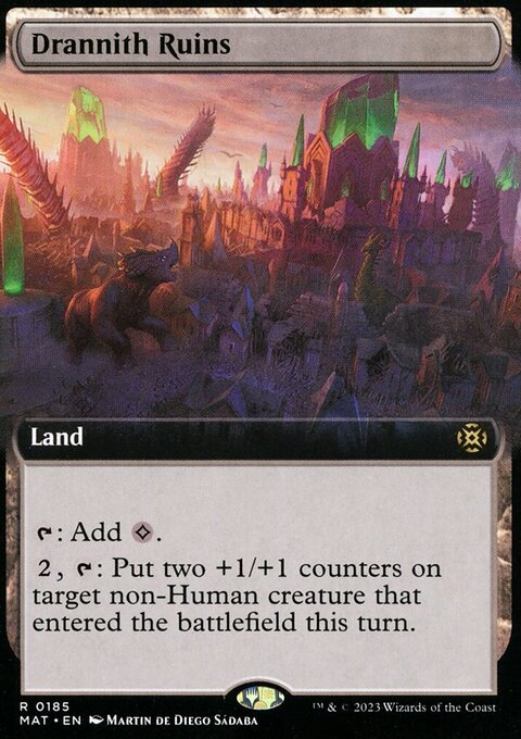 Drannith Ruins (Extended Art) [March of the Machine: The Aftermath]