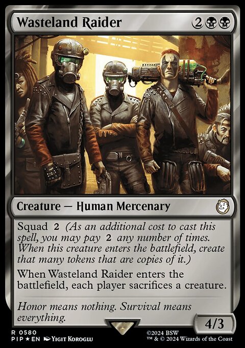 Wasteland Raider (Surge Foil) [Fallout]