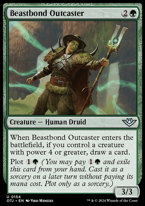 Beastbond Outcaster [Outlaws of Thunder Junction]