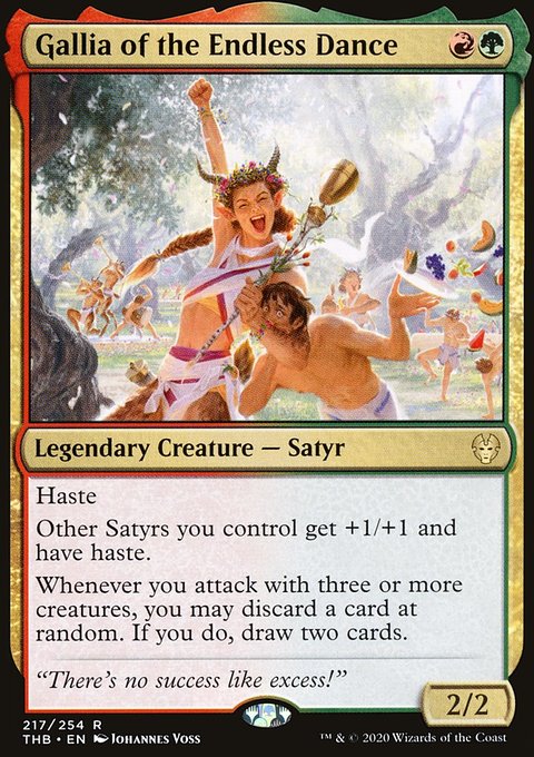 Gallia of the Endless Dance (Promo Pack) [Theros Beyond Death Promos]