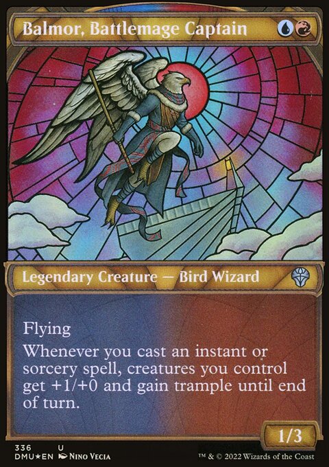 Balmor, Battlemage Captain (Showcase Textured) [Dominaria United]