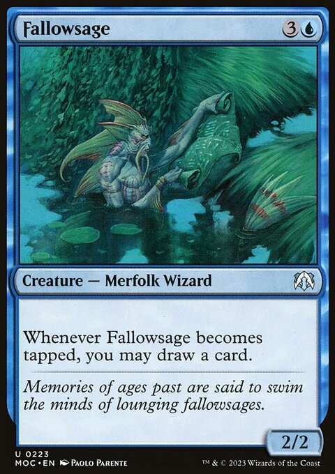 Fallowsage [March of the Machine Commander]