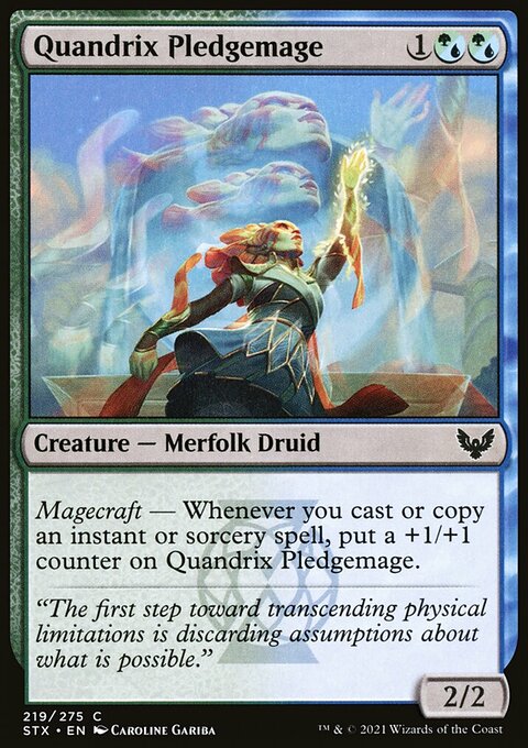 Quandrix Pledgemage [Strixhaven: School of Mages]