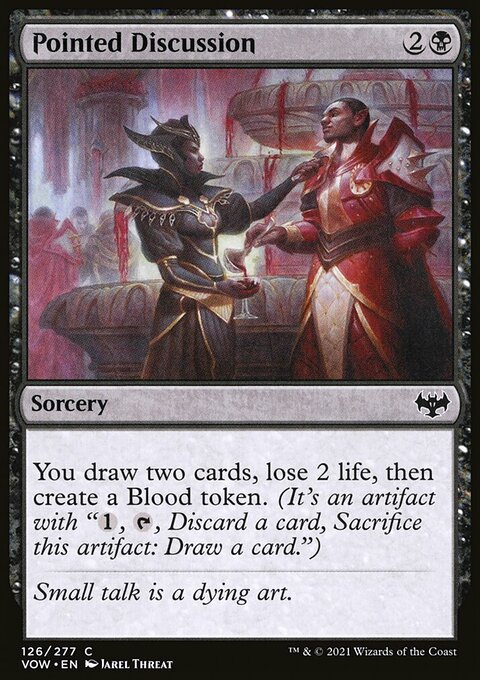 Pointed Discussion [Innistrad: Crimson Vow]