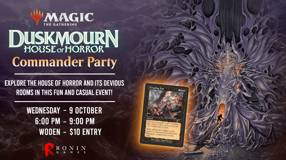 Duskmourn: Commander Party ticket - Wed, 9 Oct 2024