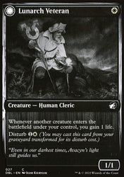 Lunarch Veteran // Luminous Phantom [Innistrad: Double Feature]