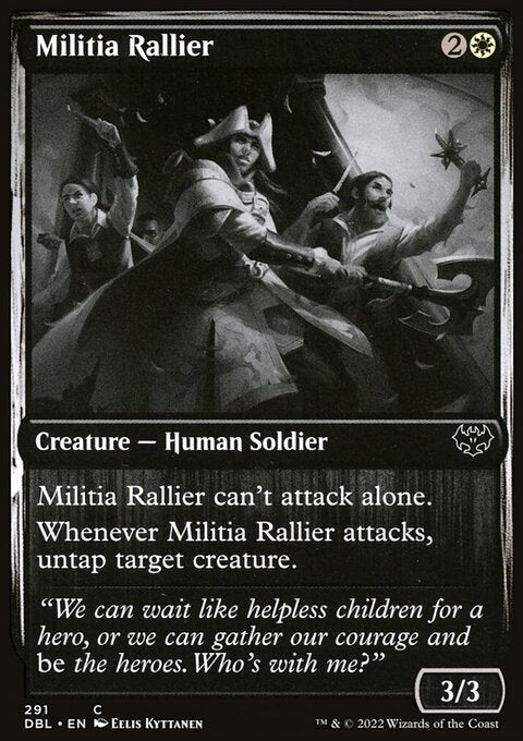 Militia Rallier [Innistrad: Double Feature]