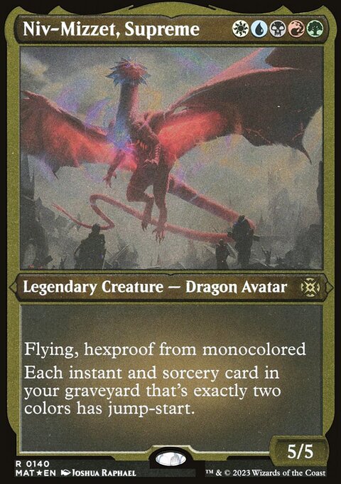 Niv-Mizzet, Supreme (Foil Etched) [March of the Machine: The Aftermath]