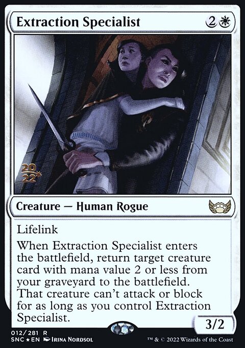 Extraction Specialist [Streets of New Capenna Prerelease Promos]
