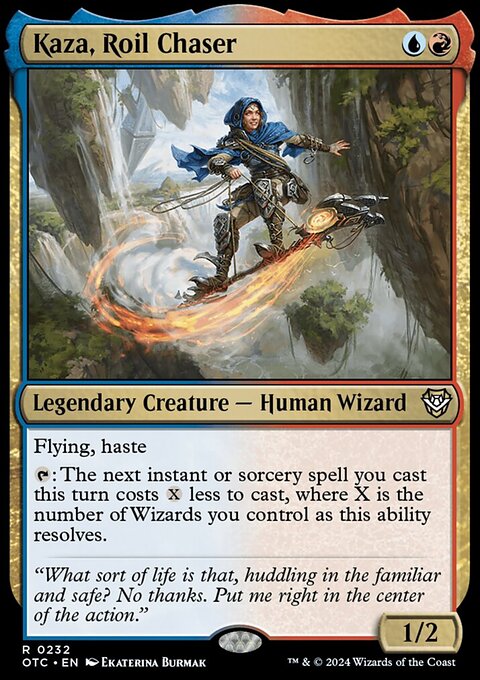 Kaza, Roil Chaser [Outlaws of Thunder Junction Commander]