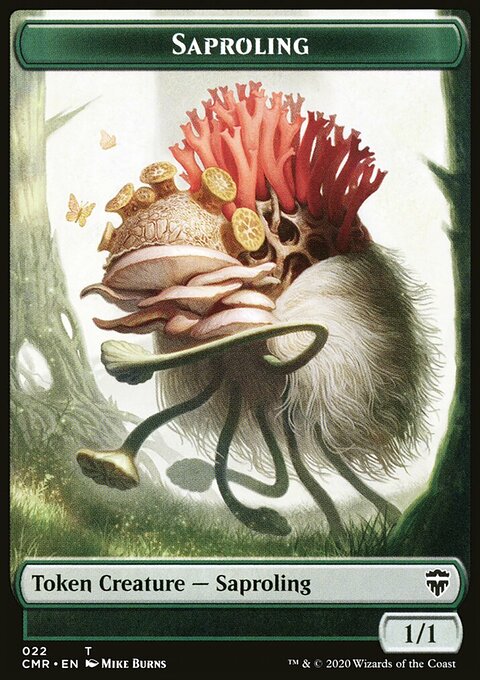 Copy (023) // Saproling Double-Sided Token [Commander Legends Tokens]