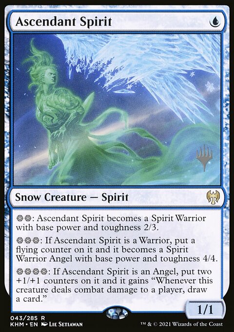 Ascendant Spirit (Promo Pack) [Kaldheim Promos]