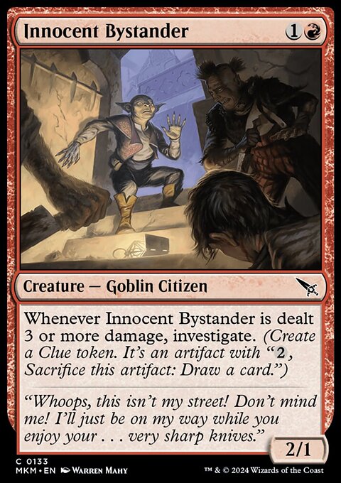 Innocent Bystander [Murders at Karlov Manor]