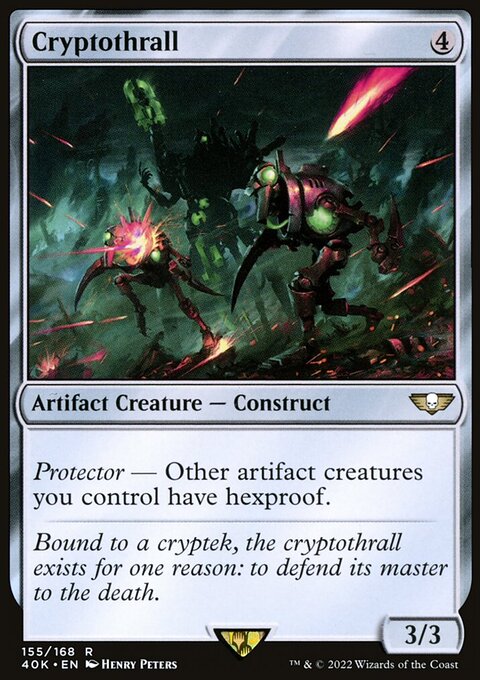 Cryptothrall (Surge Foil) [Warhammer 40,000]