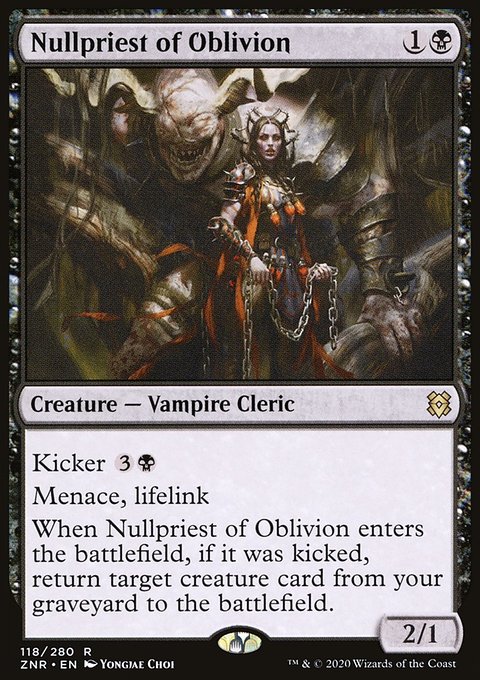 Nullpriest of Oblivion [Zendikar Rising]