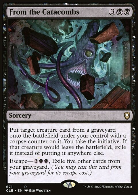 From the Catacombs [Commander Legends: Battle for Baldur's Gate]