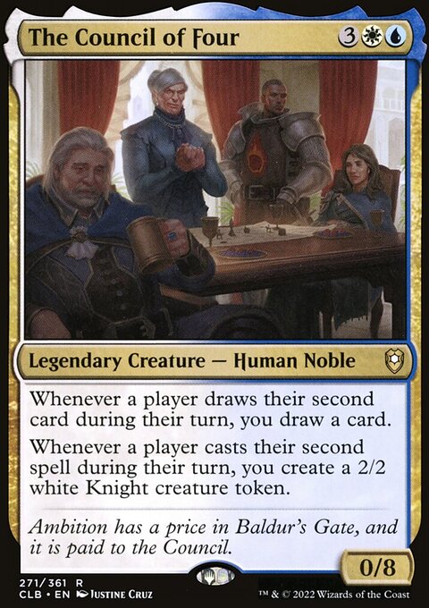 The Council of Four [Commander Legends: Battle for Baldur's Gate]