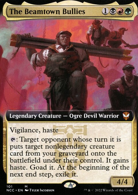 The Beamtown Bullies (Extended Art) [Streets of New Capenna Commander]
