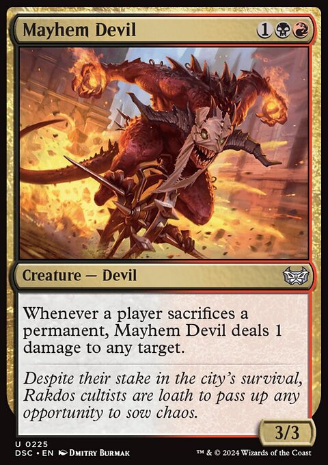 Mayhem Devil [Duskmourn: House of Horror Commander]