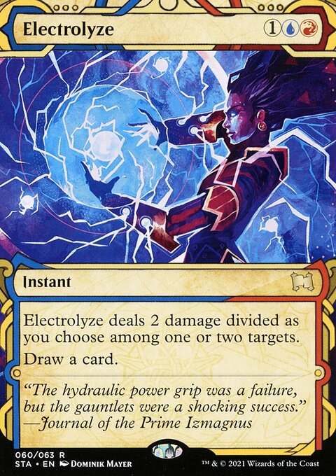 Electrolyze (Foil Etched) [Strixhaven: School of Mages Mystical Archive]