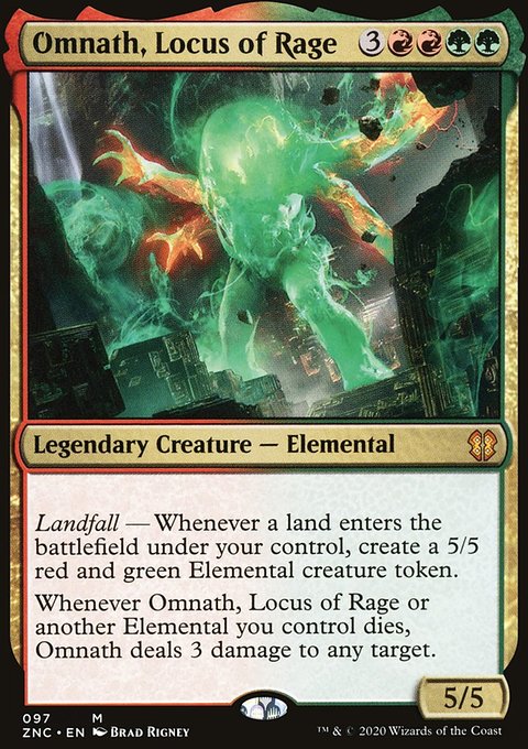 Omnath, Locus of Rage [Zendikar Rising Commander]