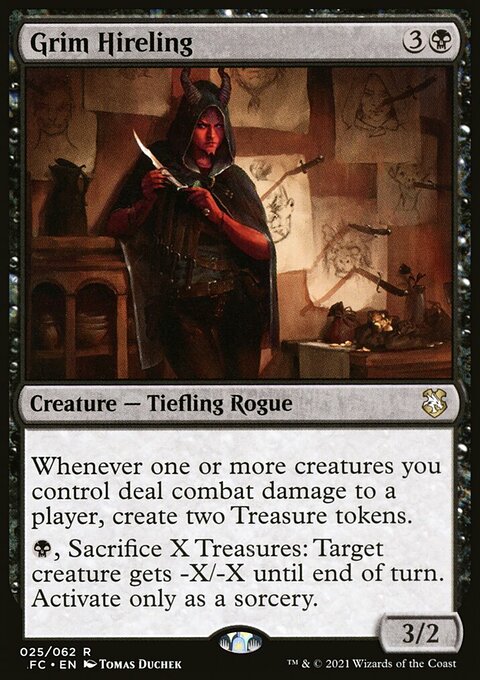 Grim Hireling [Dungeons & Dragons: Adventures in the Forgotten Realms Commander]