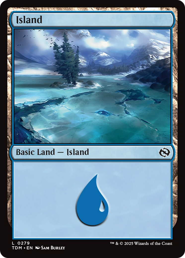 Island (0279) [Tarkir: Dragonstorm]