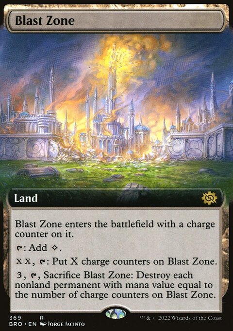Blast Zone (Extended Art) [The Brothers' War]