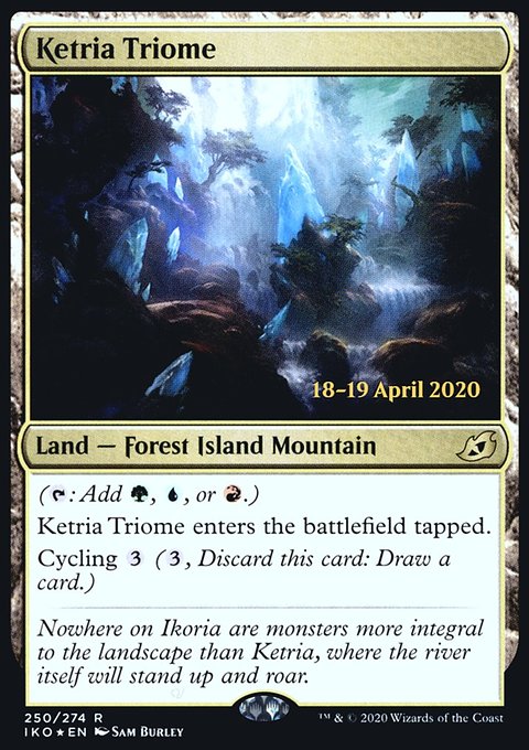 Ketria Triome [Ikoria: Lair of Behemoths Prerelease Promos]