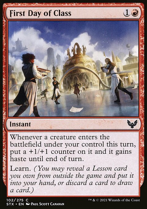 First Day of Class [Strixhaven: School of Mages]