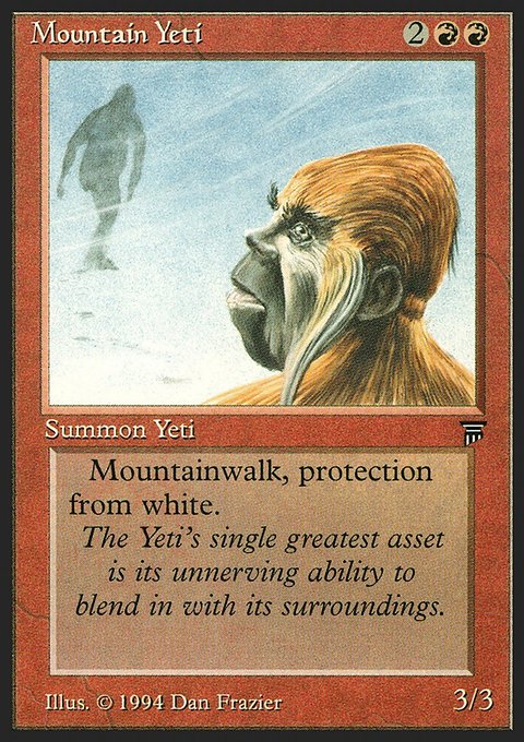 Mountain Yeti [Legends]