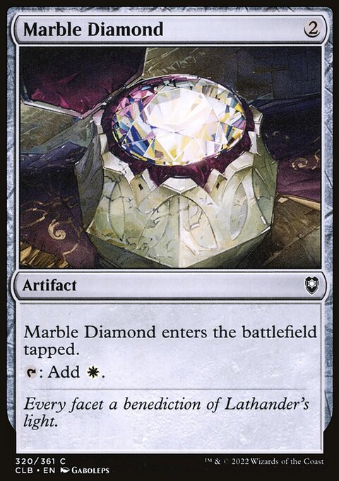 Marble Diamond [Commander Legends: Battle for Baldur's Gate]