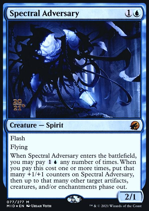 Spectral Adversary [Innistrad: Midnight Hunt Prerelease Promos]