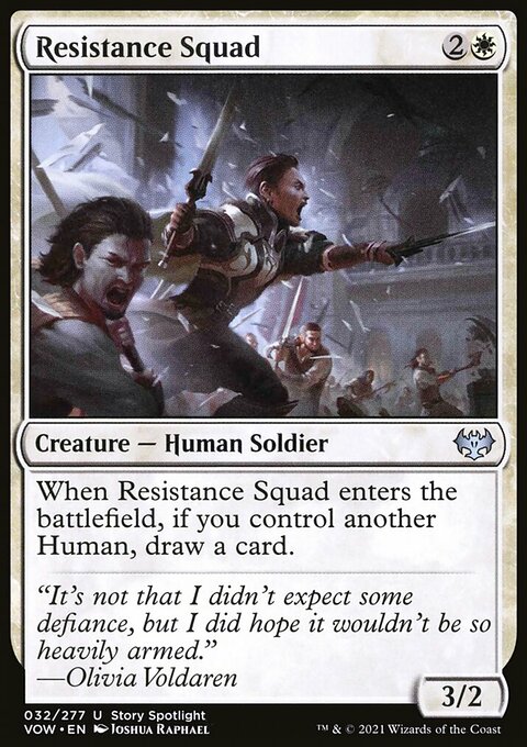 Resistance Squad [Innistrad: Crimson Vow]