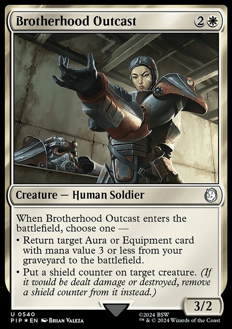 Brotherhood Outcast (Surge Foil) [Fallout]