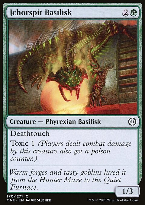 Ichorspit Basilisk [Phyrexia: All Will Be One]