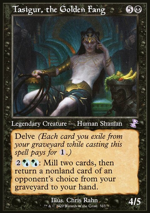 Tasigur, the Golden Fang (Timeshifted) [Time Spiral Remastered]