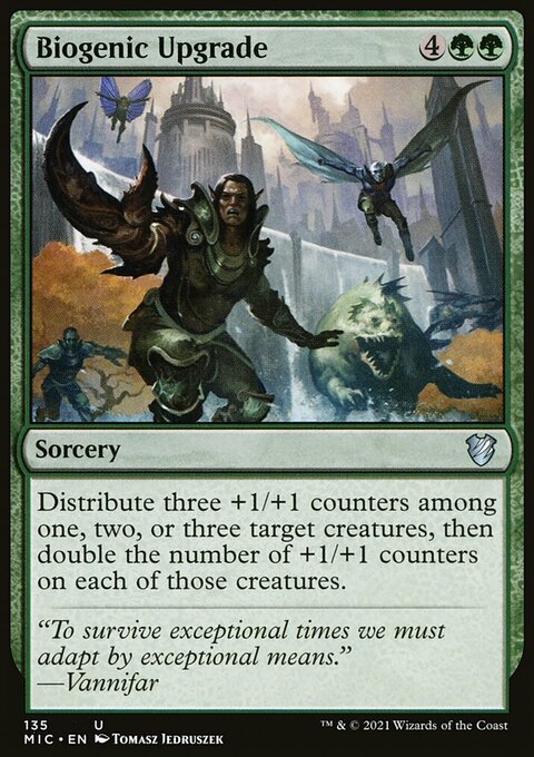 Biogenic Upgrade [Innistrad: Midnight Hunt Commander]