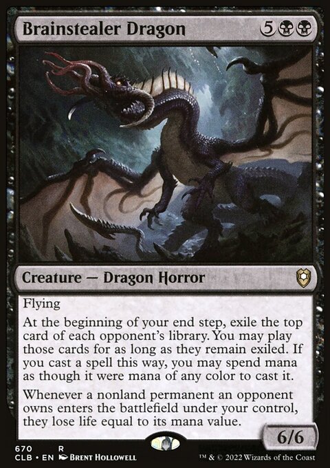 Brainstealer Dragon [Commander Legends: Battle for Baldur's Gate]