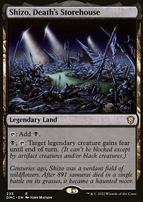 Shizo, Death's Storehouse [Dominaria United Commander]
