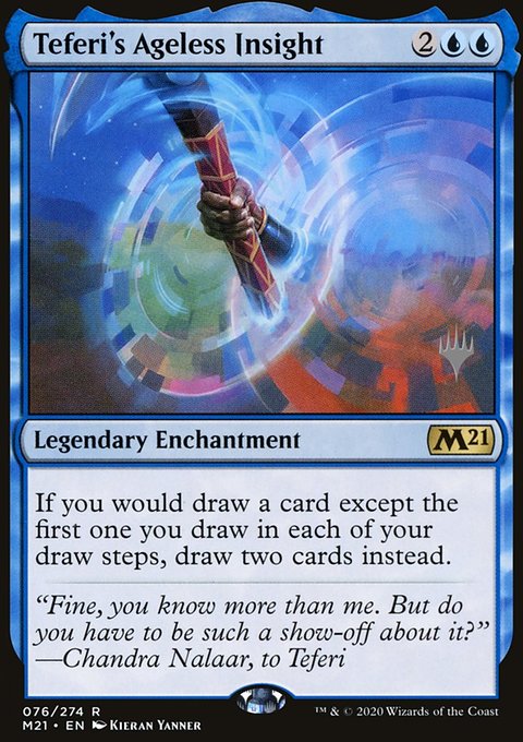 Teferi's Ageless Insight [Core Set 2021 Prerelease Promos]