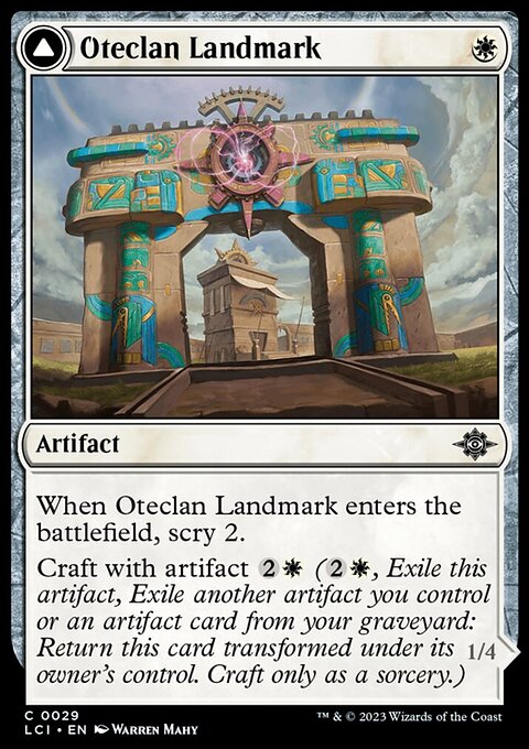 Oteclan Landmark [The Lost Caverns of Ixalan]