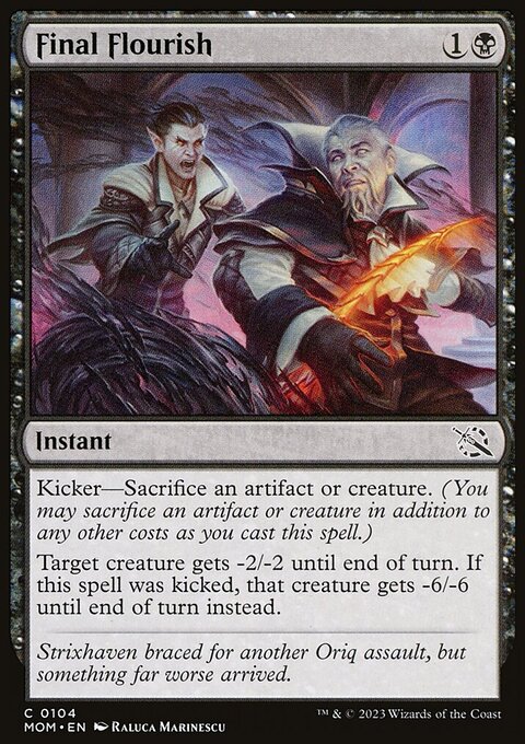 Final Flourish [March of the Machine]