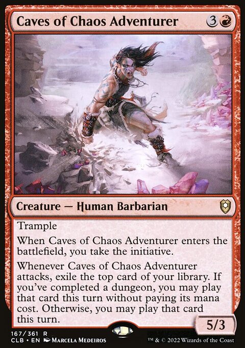 Caves of Chaos Adventurer [Commander Legends: Battle for Baldur's Gate]