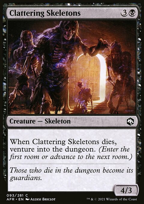 Clattering Skeletons [Dungeons & Dragons: Adventures in the Forgotten Realms]
