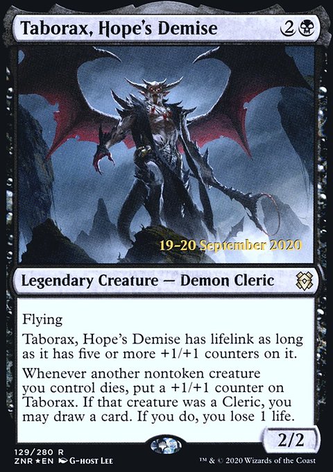 Taborax, Hope's Demise [Zendikar Rising Prerelease Promos]