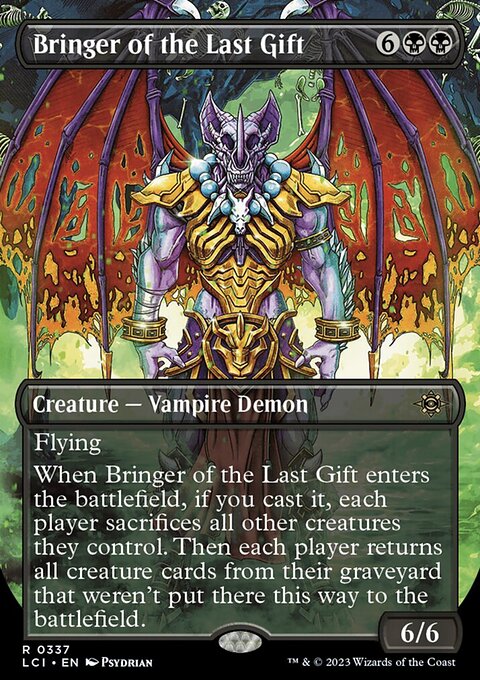Bringer of the Last Gift (Borderless) [The Lost Caverns of Ixalan]