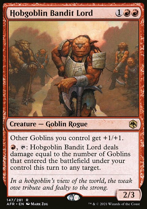 Hobgoblin Bandit Lord [Dungeons & Dragons: Adventures in the Forgotten Realms]