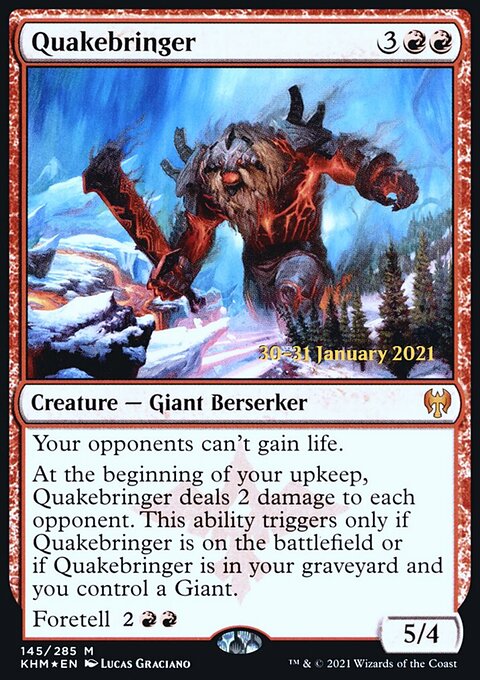 Quakebringer [Kaldheim Prerelease Promos]