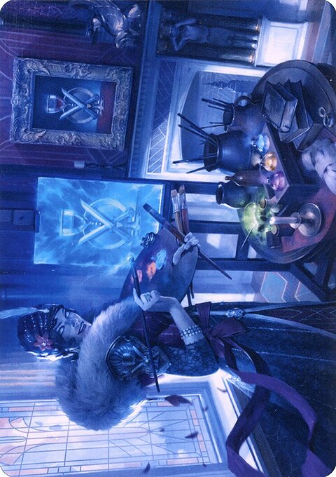 Flawless Forgery Art Card [Streets of New Capenna Art Series]